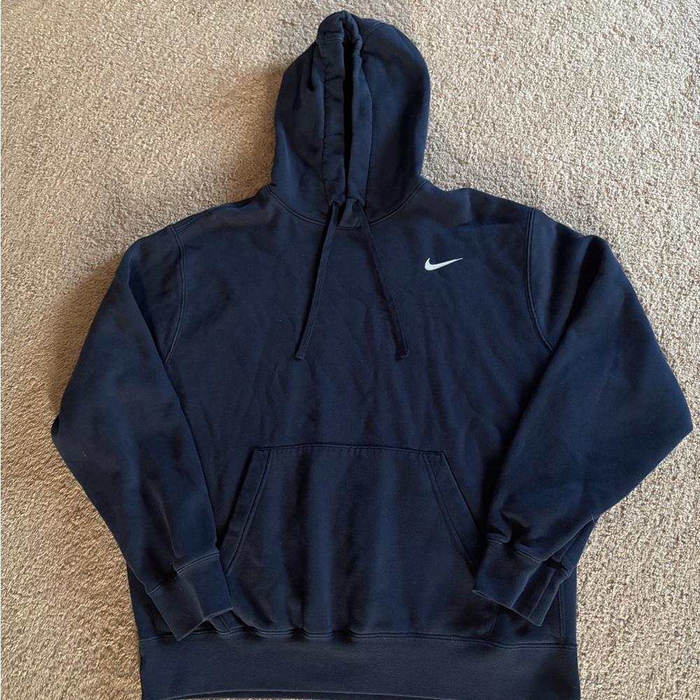Nike Black Sweatshirt Hoodie Classic Design